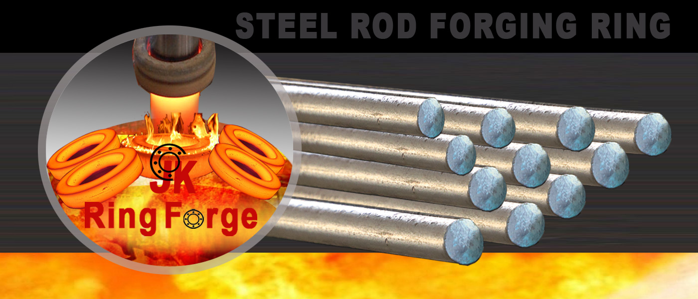 JK Ring Forge Foundry Steel Heavy Long Rod Bar
