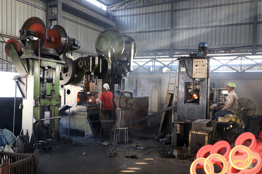 JK Forge Industries Latest Technologtes Machinery Induction Heat Treatment