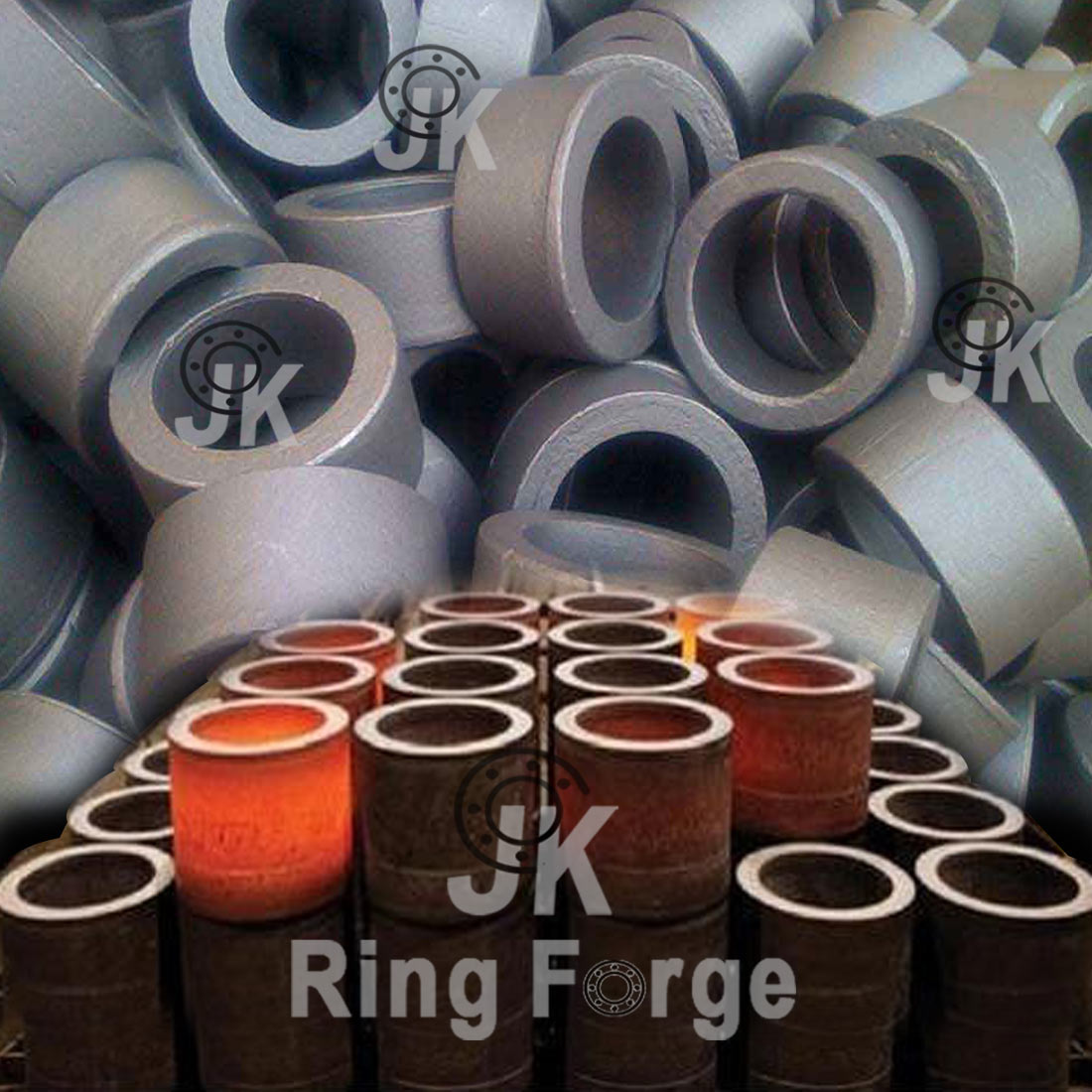 Seamless Forged SS Rolled Ring- Forged Rings Rolling Manufacturer